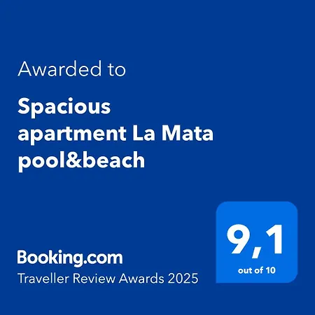 Apartamento Spacious La Mata Pool&beach
